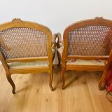 Paire de fauteuils XIXème style Régence