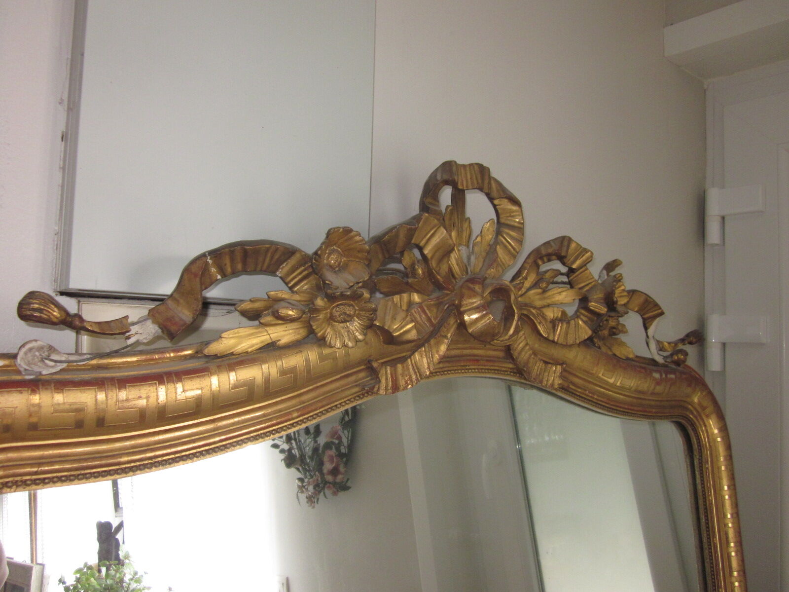 large mirror gilded XIX 2mx120cm
