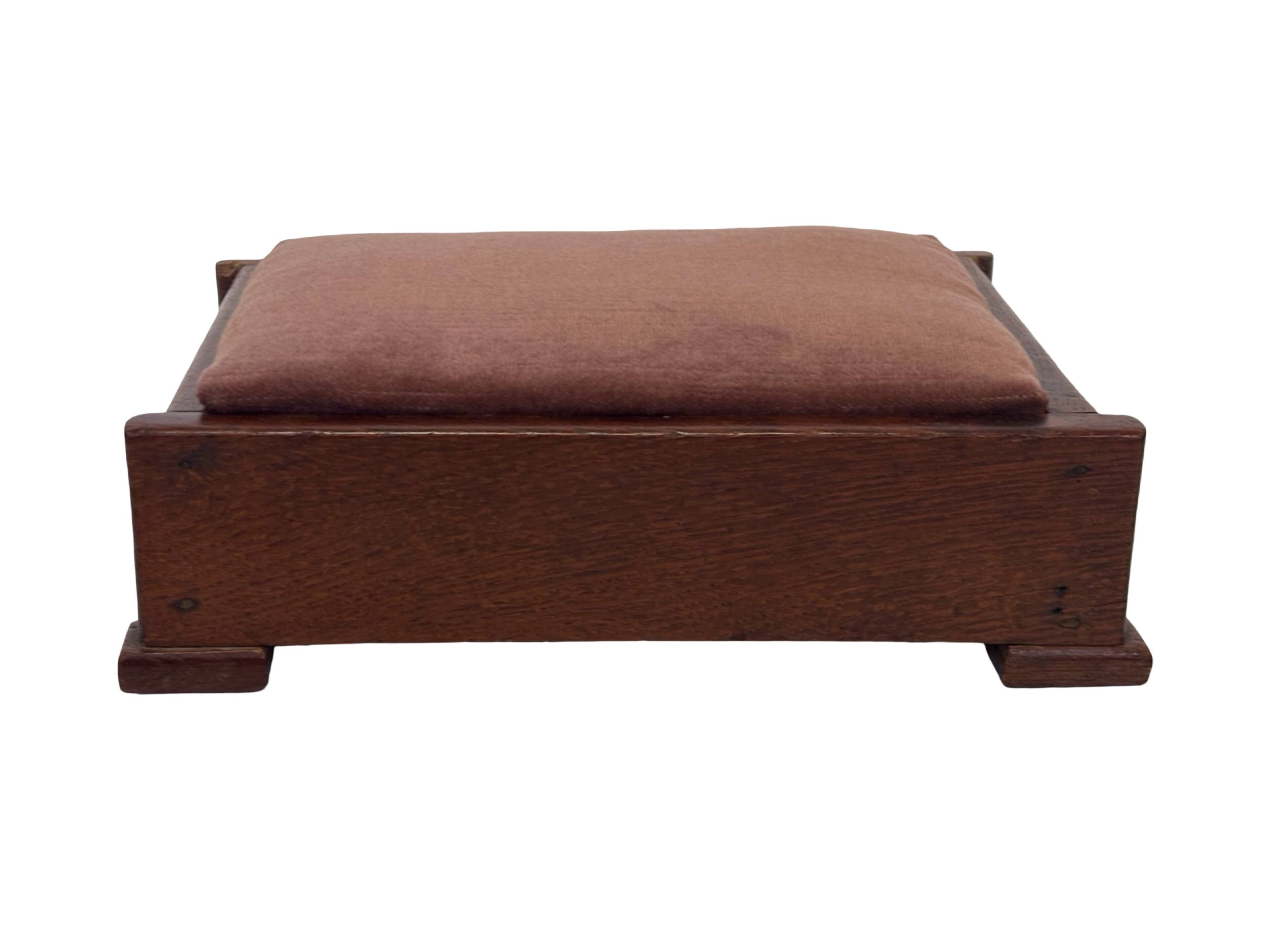 Art Deco footstool foot rest minimalist 30's design