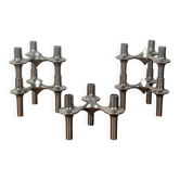 Set of 5 Nagel candle holders