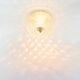 Large Mid-Century Bubble Glass Ceiling Light/Flush Mount by Helena Tynell for Limburg, Germany, 1960