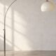 Arc floor lamp with marble base design