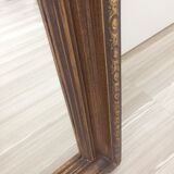 Old gold, bronze mirror 80x60cm