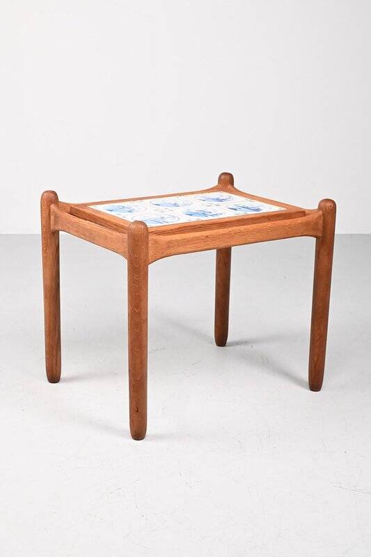 Table d'appoint en chêne vintage