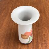 Vintage German ceramic vase Postmodern Alta Mira series by Gilbert Portanier for Rosenthal, 1980s.