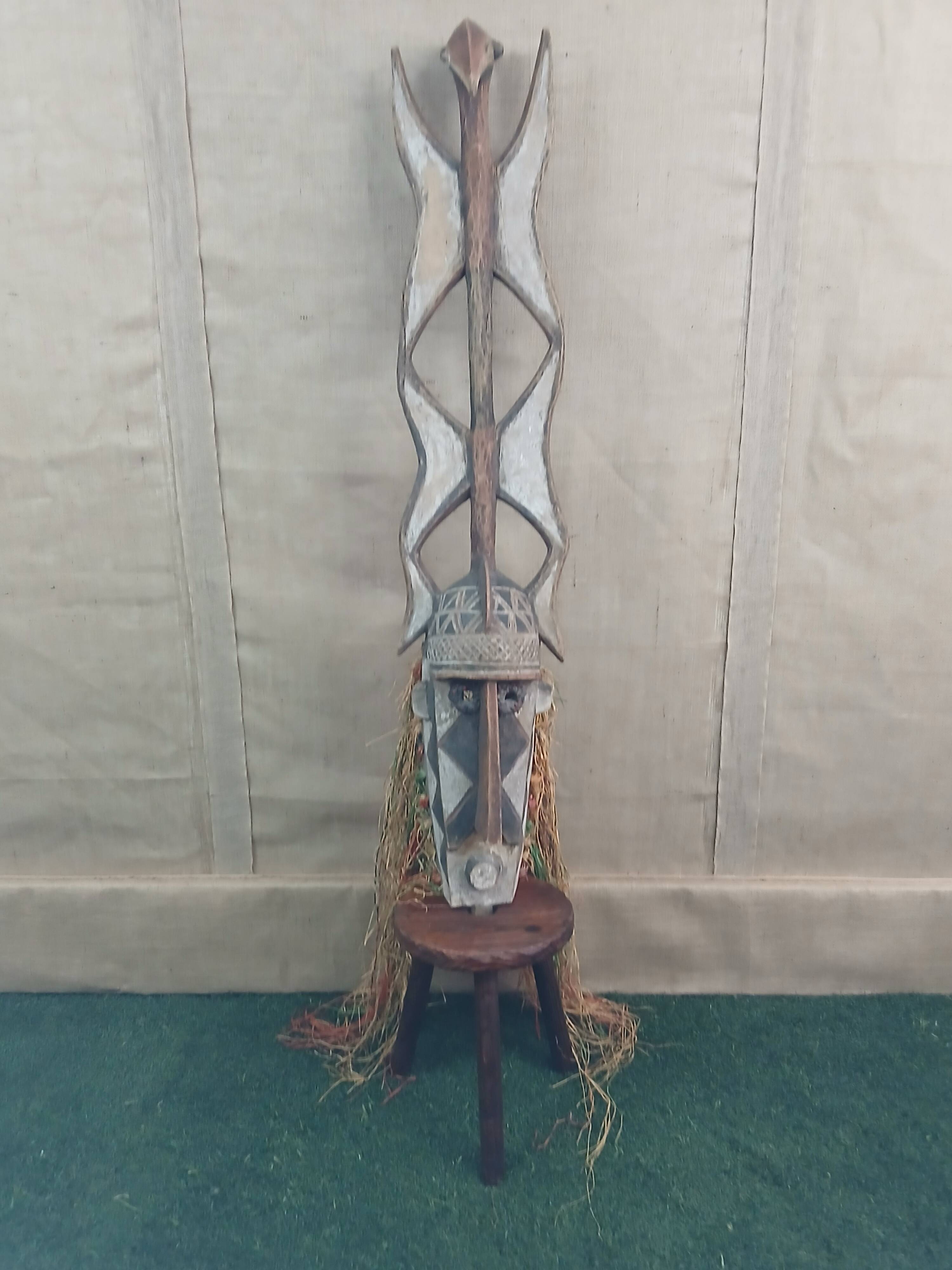 African mask burkina fasso