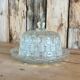 Cloche en verre ciselé