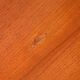 1960s teak desk with drop-leaf extension