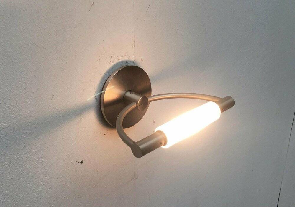 Mini Wall Lamp Model Gradi Postmodern Italian Vintage by Franco Bettonica and Mario Melocchi for Cini & Nils, 1990s