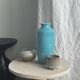 Vase bleu turquoise H25,5