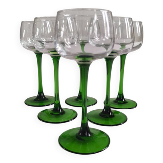Set of 6 Alsace glasses