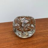 Vintage German glass table lamp by Peill & Putzler.