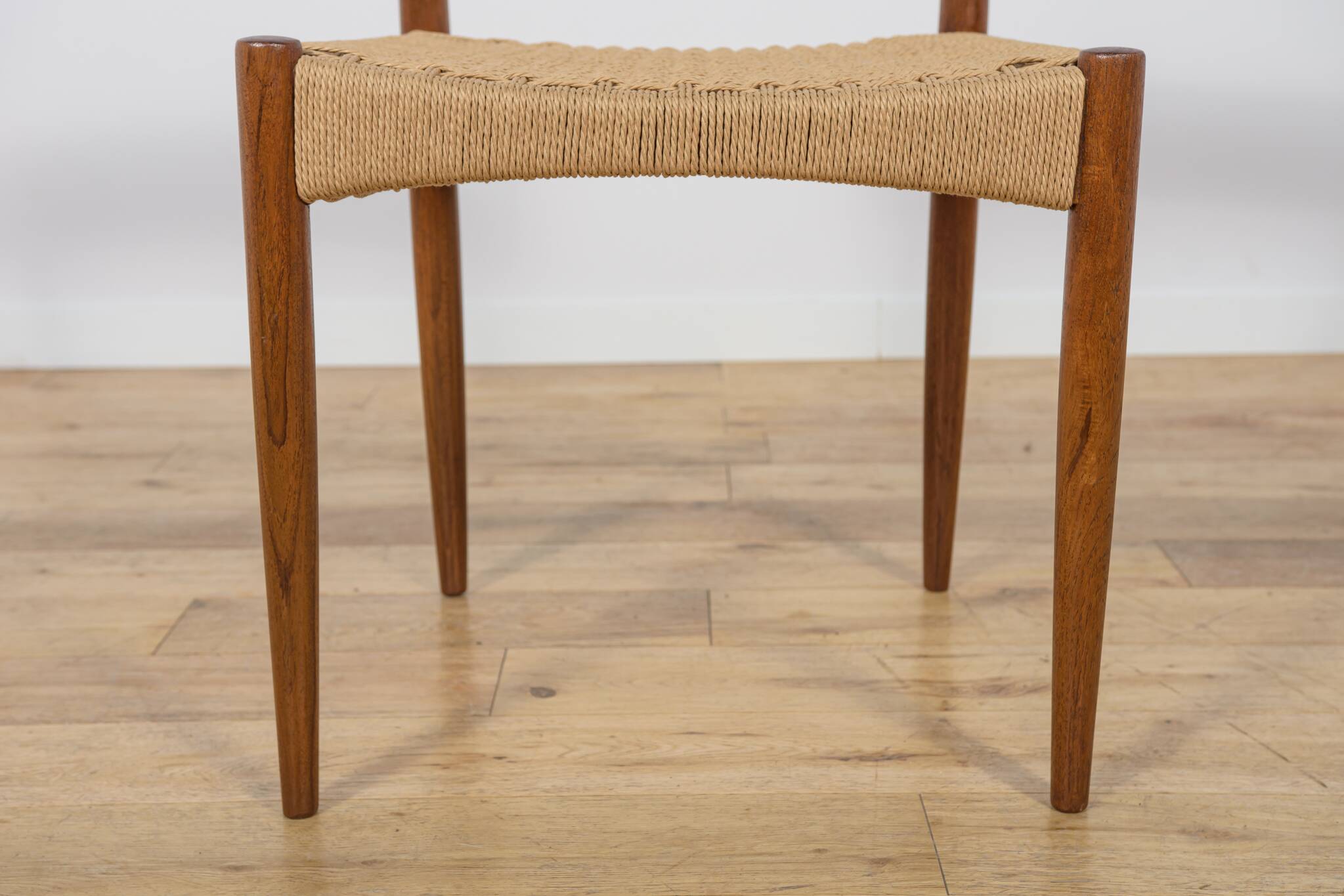Mid-Century Modern Dining Chairs by Arne Hovmand-Olsen for Mogens Kold, 1960s, Set of 8
