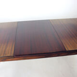 Mid Century Extendable Dining Table In Mahogany By Jitona, Czechoslovakia 1960s