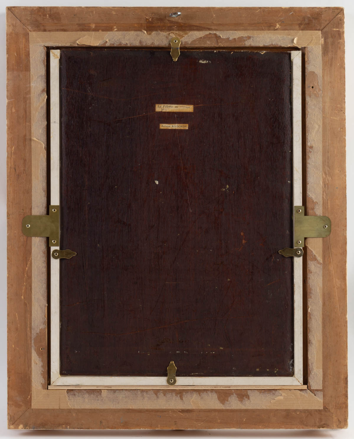 The girl with the blue bodice by Antoine Rodondi