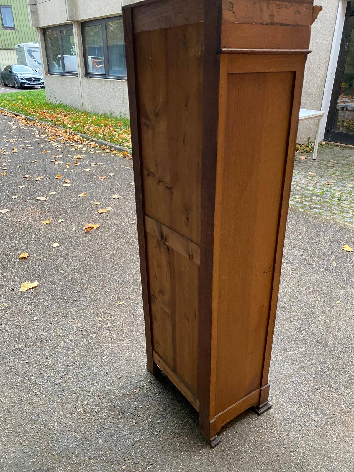 20th century oak notary's folder
