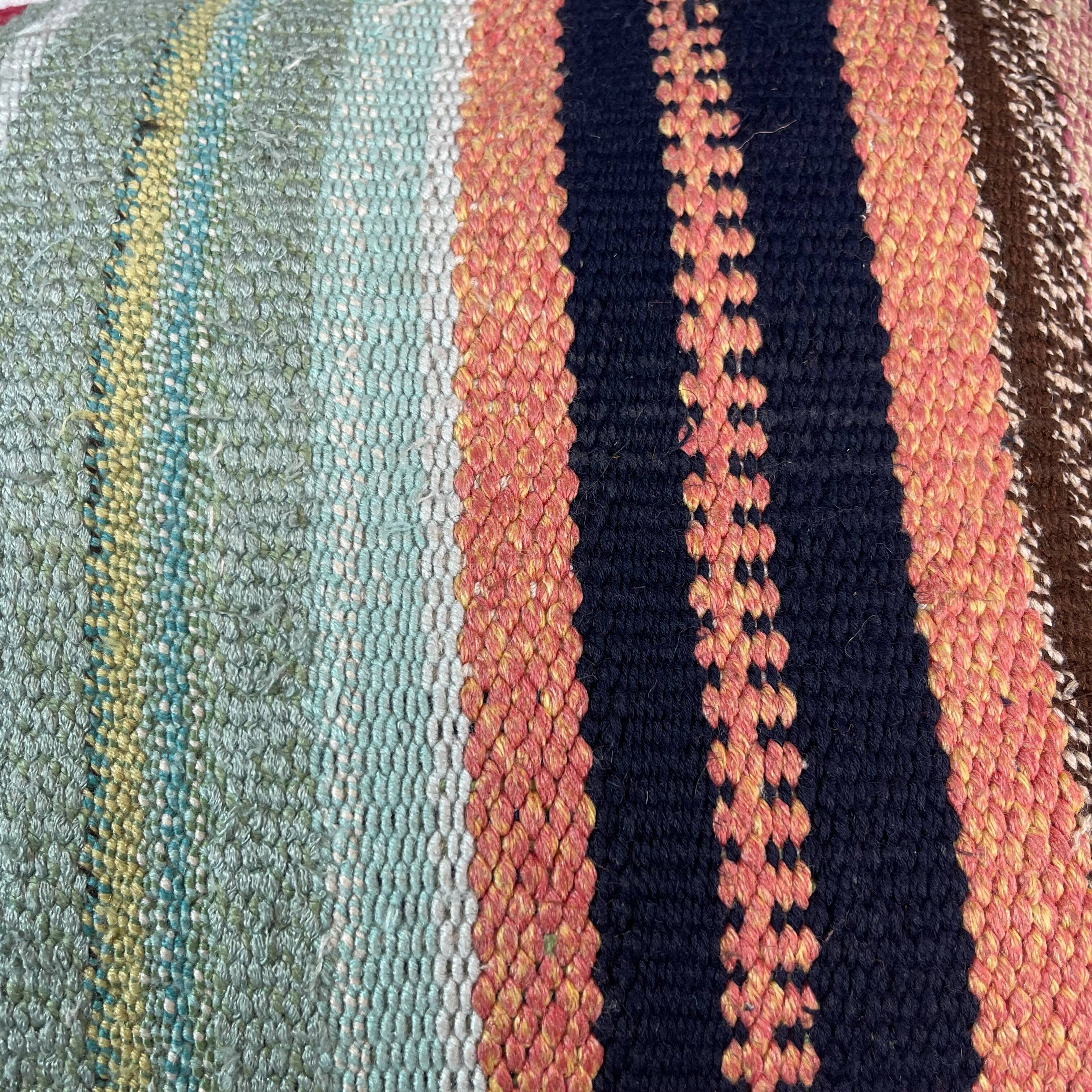 Vintage turkish kilim cushion cover 30x50cm