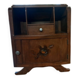 Art deco marble bedside table