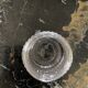 Uwo vintage glass sugar dispenser