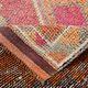 3x12 Pumpkin Orange & Pink Turkish Runner Rug, 83x392Cm