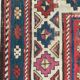 Carpet old caucasian kazak Hall 102 x 274 CM