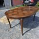 Extendable table in Louis XV style in oak (2 extensions)