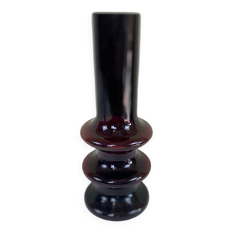Vintage design glass vase
