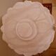 Spanish alabaster sculpted pedestal Decorative pedestal 20th century 66 cm