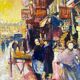Jour de marché Parisien signé Landauer