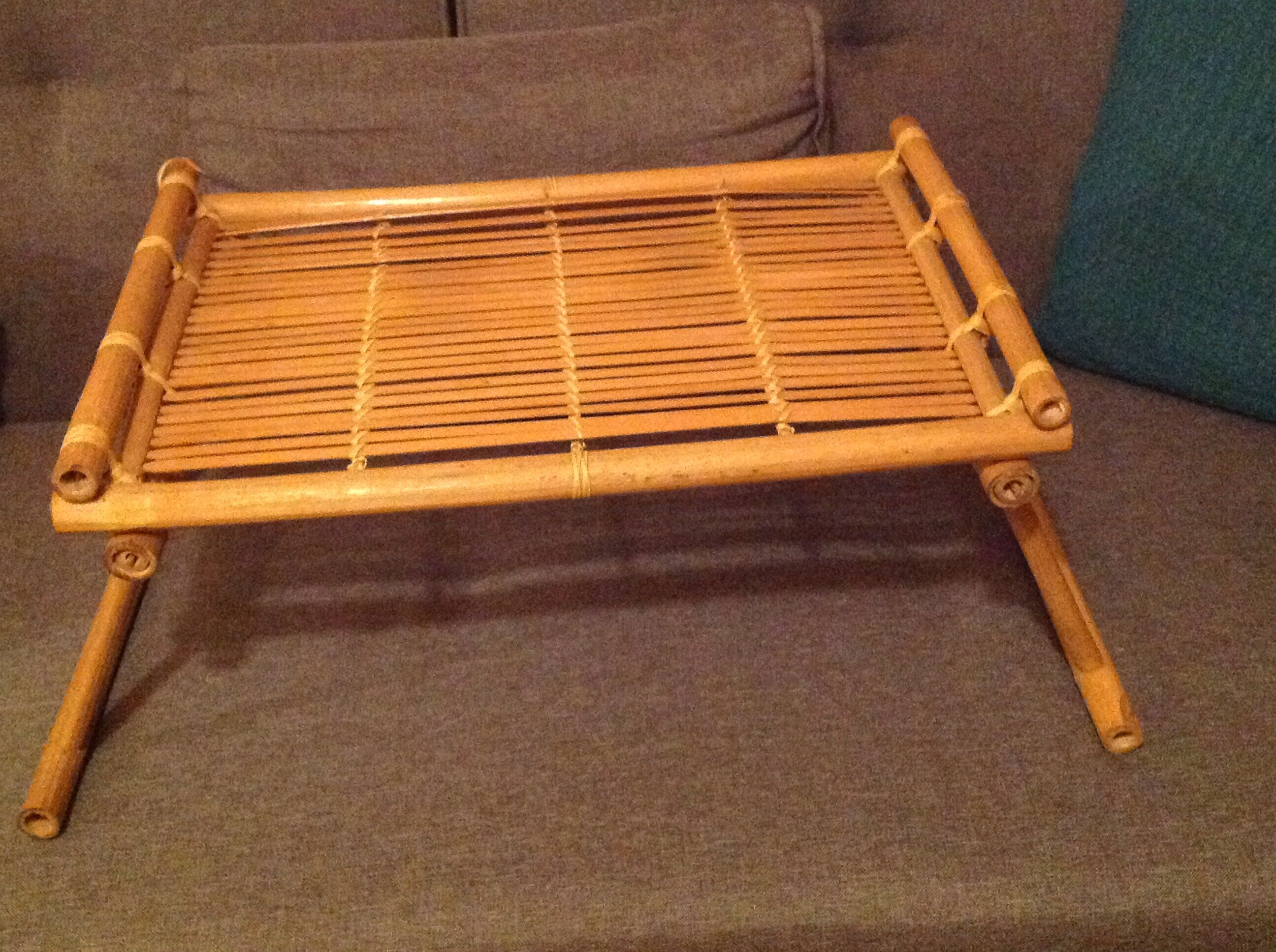 Tray breakfast bamboo