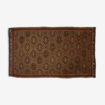 Anatolian handmade kilim rug 303 cm x 175 cm