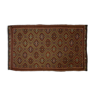 Anatolian handmade kilim rug 303 cm x 175 cm