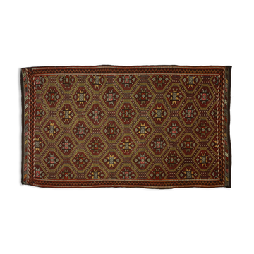Anatolian handmade kilim rug 303 cm x 175 cm