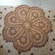 Vintage jute rug