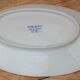 Old plate Boch Keramis brothers large bouquet