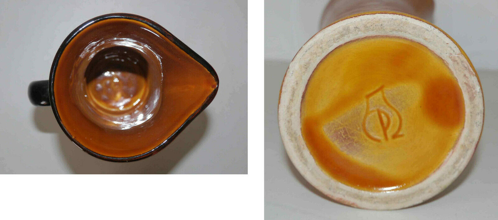 Pitcher carafe broc orangeade Claude Paci