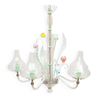 Murano 5-light chandelier