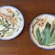 2 assiettes plates faïence émaillée Choisy le Roi Escalier de Cristal