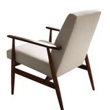Mid-century beige armchairs by Henryk Lis, 1960s, set of 2