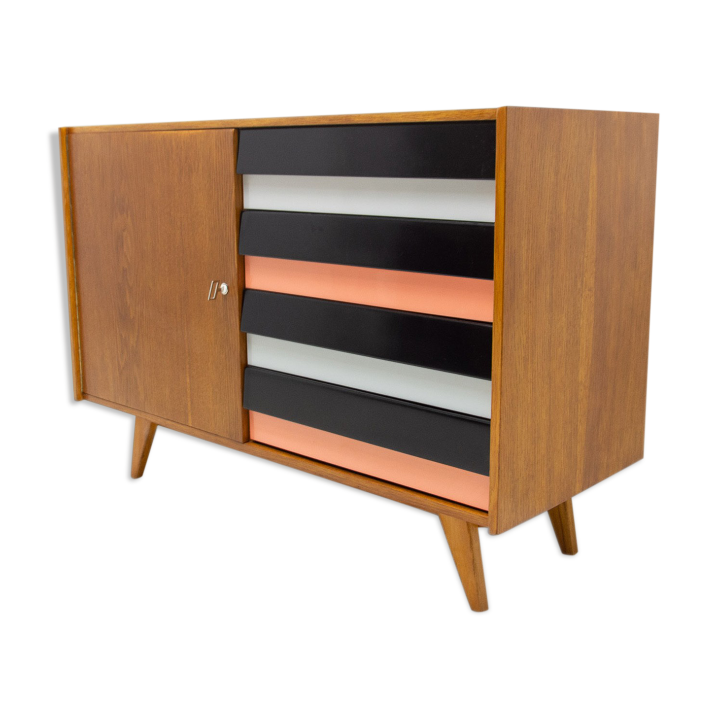 Mid century chest of drawers U-458 by Jiri Jiroutek, Czechoslovakia, 1960´s