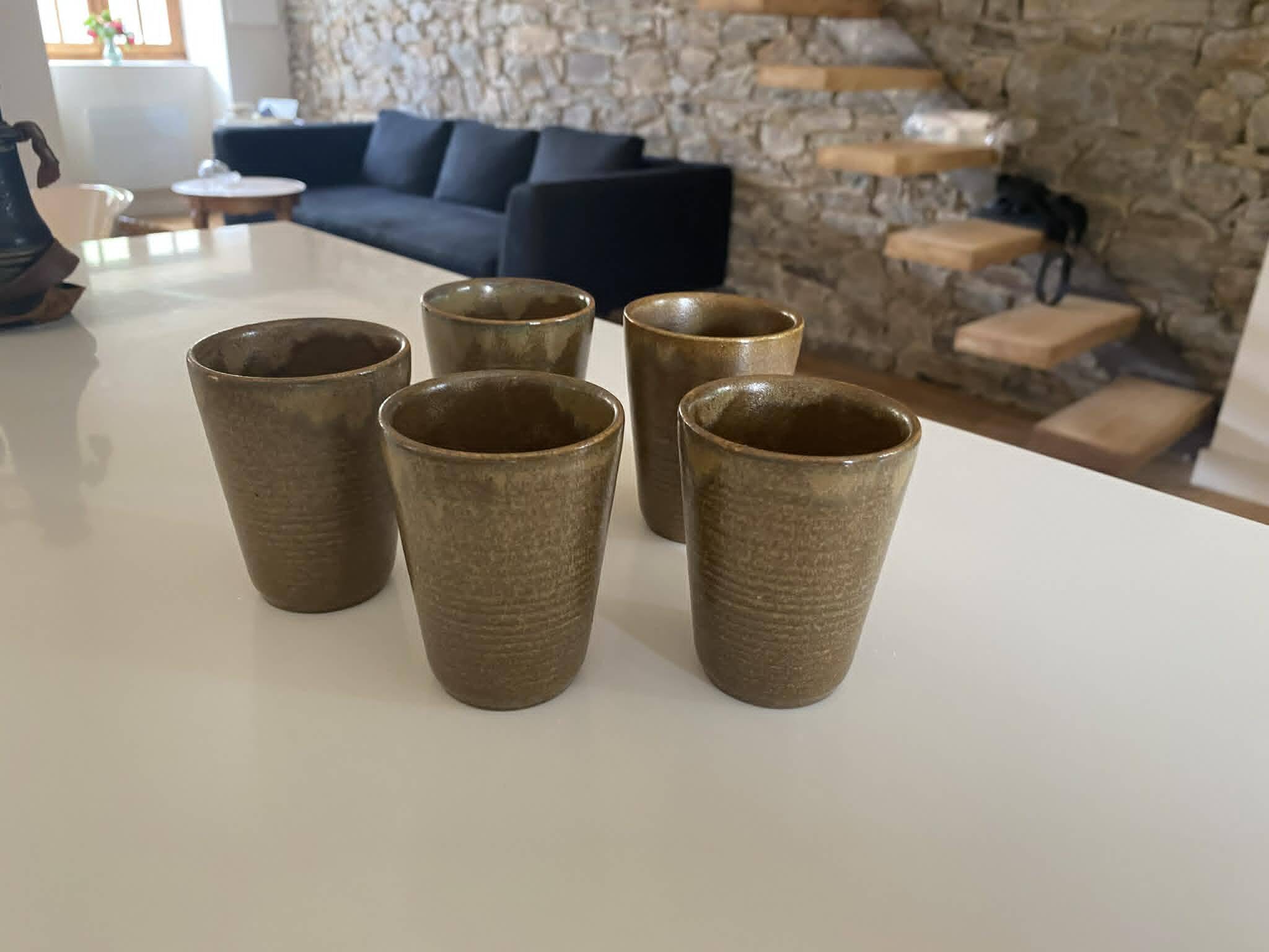Vintage Digoin cup