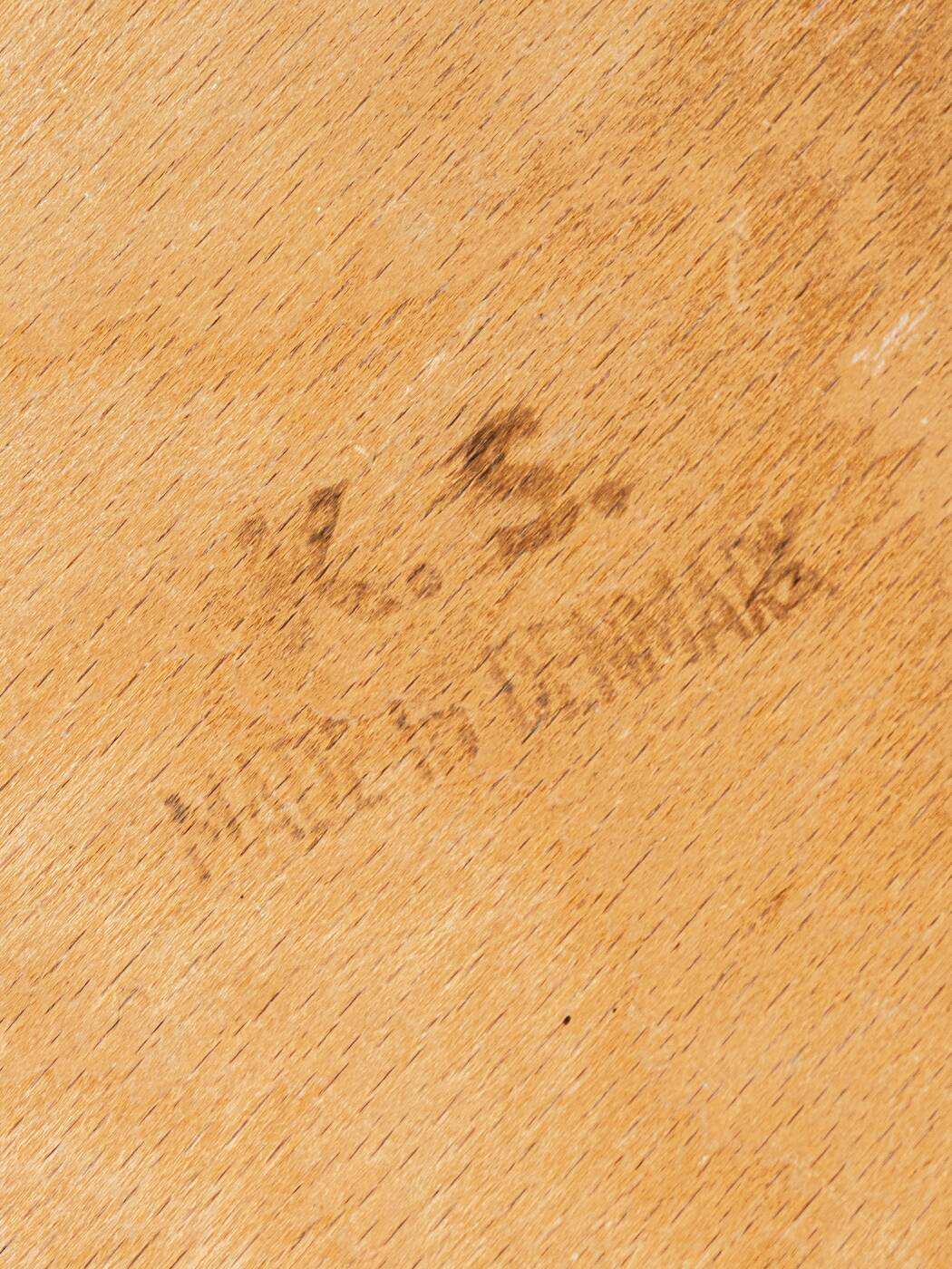 1960s dining chairs, Henning Kjærnulf