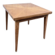 Extendable Scandinavian table from the 1950s – light wood