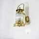 Applique boat Brass Lantern