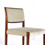 Set of 4 Niels O Möller model 80 chairs