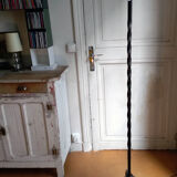 Lampadaire  tripode fer forgé,années 50