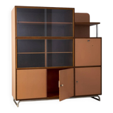 Functionalist Bookcase, Robert Slezák, 1930s, Czechoslovakia