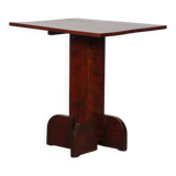 High wooden table, French craftsmanship from the 1940s.