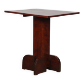 Table haute en bois, travail français des années 1940