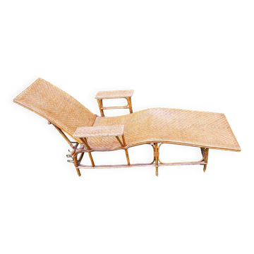 Antique chaise longue